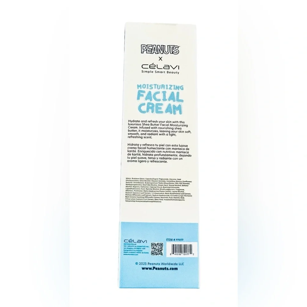 Peanuts x CélaVi Moisturizing Facial Cream - Korean Skincare